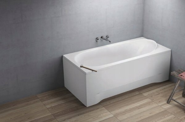 Μπανιέρα Polimat Wanna 170x75 Medium Ορθογώνια
