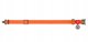 Περιλαίμιο Wau Dog WAU DOG WATERPROOF XL 2,5/38-58cm PVC πορτοκαλί