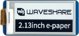 Waveshare Οθόνη E-paper 2.13'' 250x122px SPI - Ασπρόμαυρη για Raspberry Pi Pico - Waveshare 19406