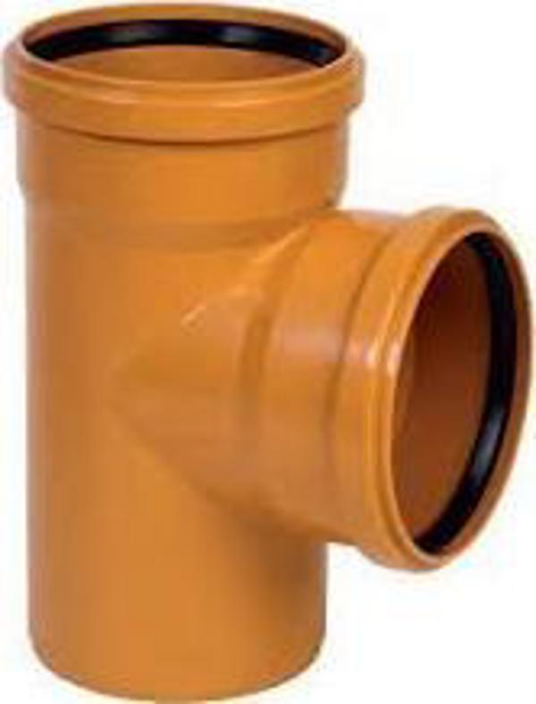 Wavin Τριπλή Διακλάδωση 200*110/87ST PVC Κλάση Ν, Σειρά S-20 WAVI-936424