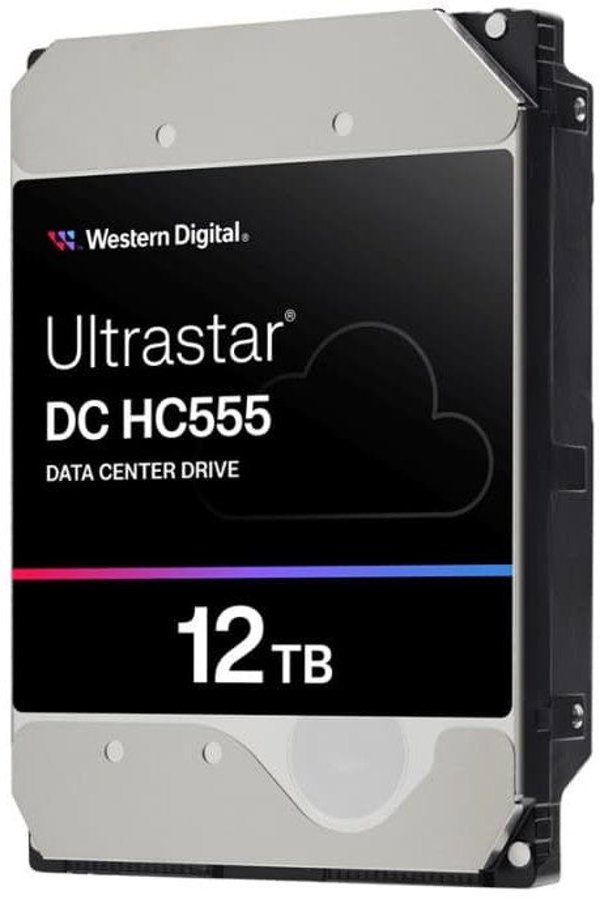 WD Ultrastar DC HC555 - Festplatte - Datencenter - 12 TB - intern - 3.5" (8.9 cm) - SATA 6Gb/s - 7200 rpm - Puffer: 512 MB