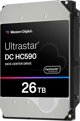WD Ultrastar DC HC590 - Festplatte - Datencenter - verschlusselt - 26 TB - intern - 3.5" (8.9 cm) - SAS 12Gb/s - 7200 rpm - Puffer: 512 MB - Self-Encrypting Drive (SED)