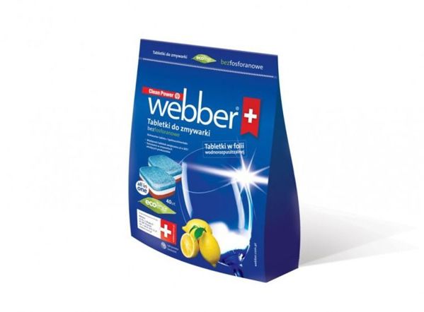 Webber Tabletki do zmywarki 40szt.