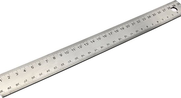 Wedo WEDO Stahllineal mit Korkrücken 30 cm / Schneidelineal