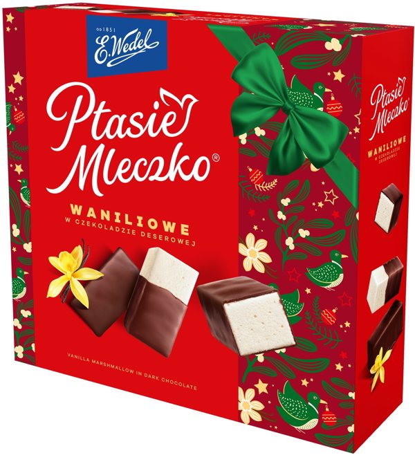 Wedel Ptasie mleczko E.WEDEL, waniliowe, 340g