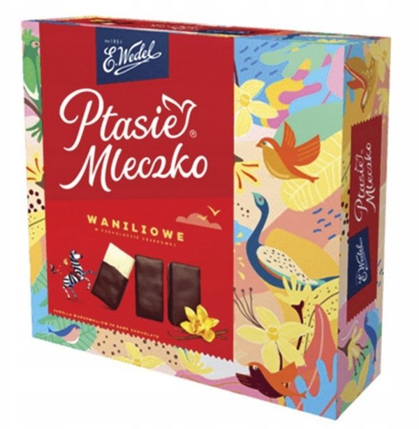 Wedel Ptasie mleczko E.WEDEL, waniliowe, 340g