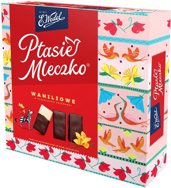 Wedel Ptasie mleczko E.WEDEL, waniliowe, 340g