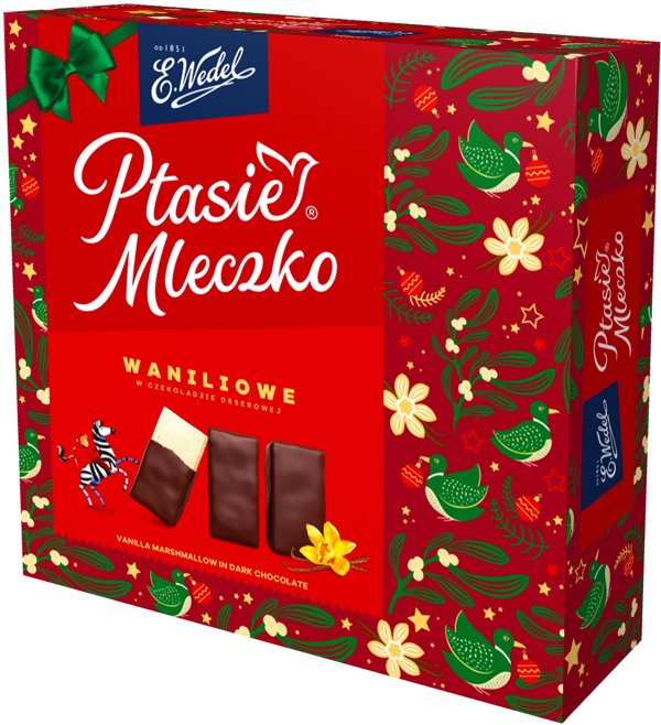 Wedel Ptasie mleczko E.WEDEL, waniliowe, 340g