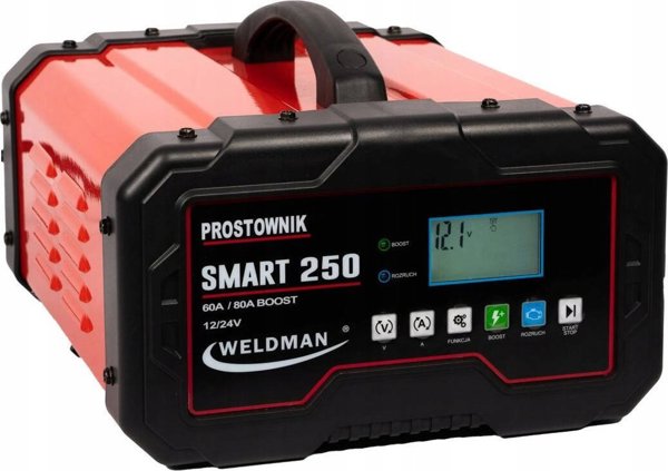 Weldman Inventor Smart 250 Ανορθωτής 12V/24V με Εκκίνηση