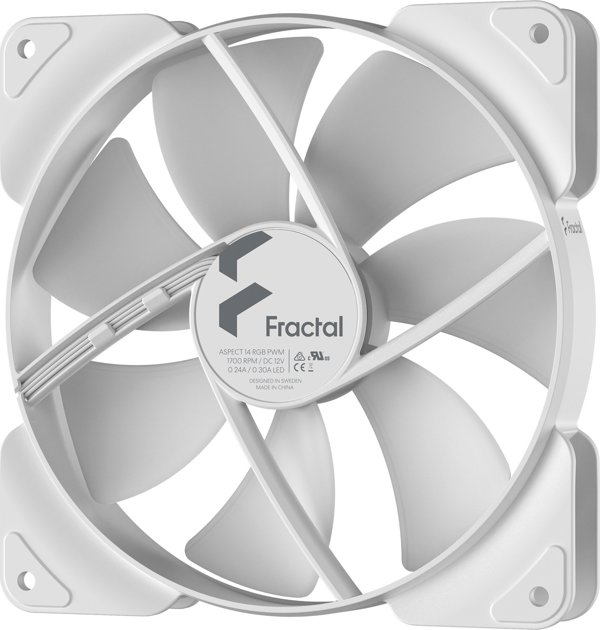Fractal Design Aspect 14 RGB PWM Ανεμιστήρας Υπολογιστή 140mm - FD-F-AS1-1409