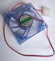EuroCase Wentylator 80mm 12V/0,17A Μπλε Φωτισμός (Molex)