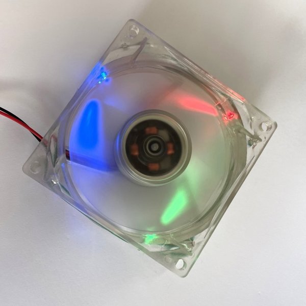EuroCase EUROCASE Ανεμιστήρας 80mm RGB 12V/0,14A (Molex)