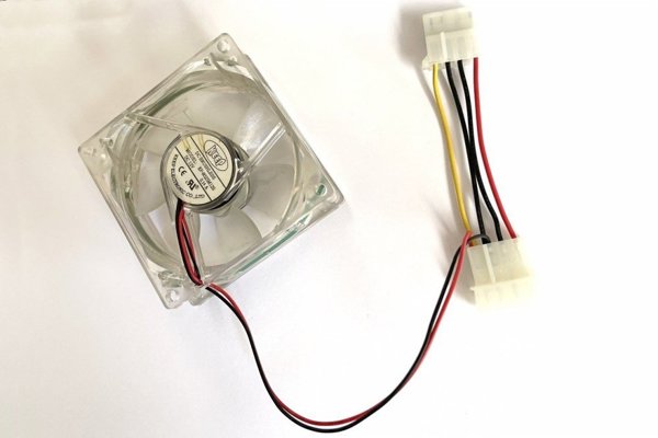 EuroCase EUROCASE Ανεμιστήρας 80mm RGB 12V/0,14A (Molex)