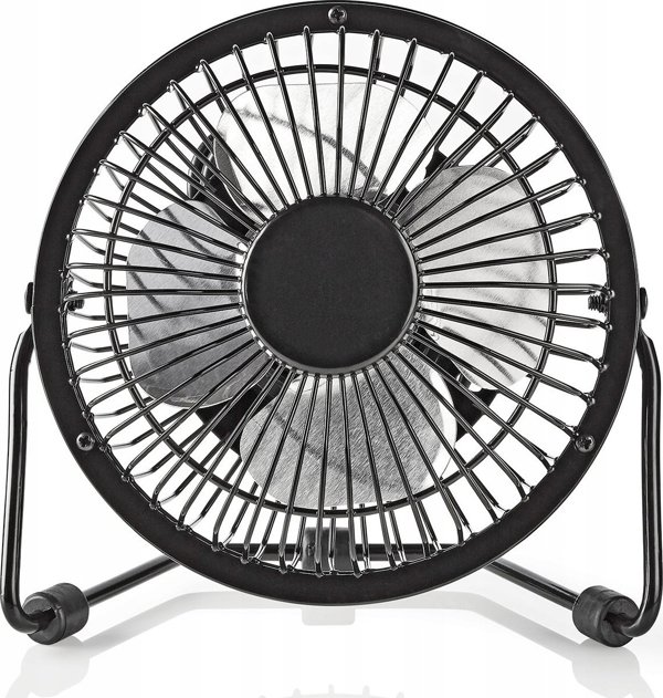 Nedis FNDK1BK10 Ανεμιστήρας Επιτραπέζιος 25cm, Μαύρος