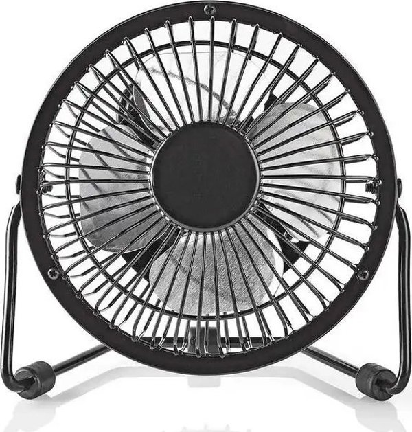 Nedis FNDK1BK10 Ανεμιστήρας Επιτραπέζιος 25cm, Μαύρος