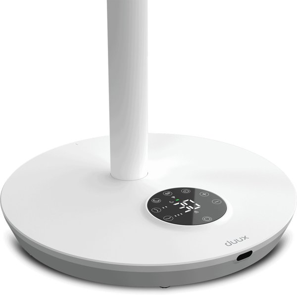 Wentylator Duux Duux Fan | Whisper Flex 2 | Stand Fan | White | Diameter 34 cm | Number of speeds 30 | Oscillation | 2-21.5 W | Yes