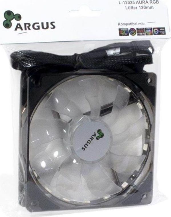Wentylator Argus L-12025 Aura RGB (88885454)