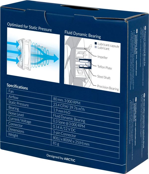 Wentylator Arctic P8 (ACFAN00147A)