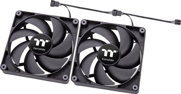 Wentylator Thermaltake CT120 2-pack (CL-F147-PL12BL-A)