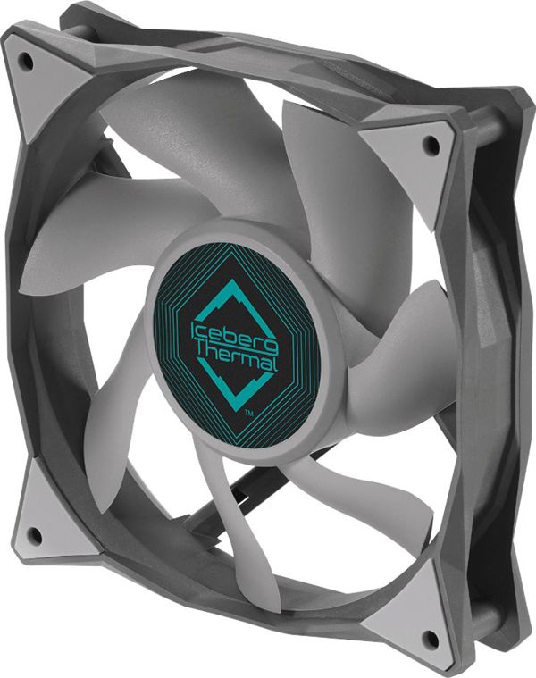 Wentylator Iceberg IceGALE 120 mm Szary (ICEGALE12-B0A)