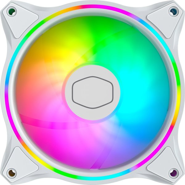 Cooler Master MasterFan MF120 Halo 3-Pack White Edition Ανεμιστήρας PC με Addressable RGB Φωτισμό (MFL-B2DW-183PA-R1)