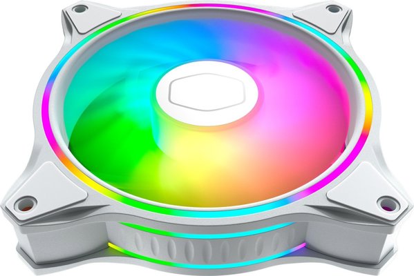 Cooler Master MasterFan MF120 Halo 3-Pack White Edition Ανεμιστήρας PC με Addressable RGB Φωτισμό (MFL-B2DW-183PA-R1)