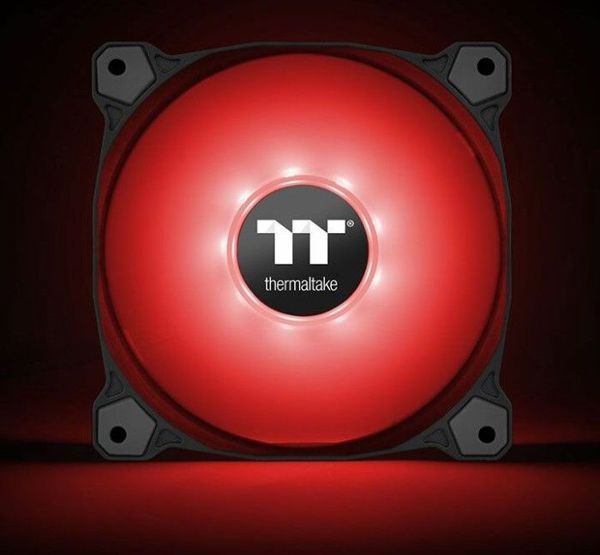 Ανεμιστήρας Thermaltake Pure A12 Κόκκινος (CL-F109-PL12RE-A)