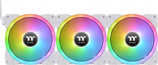 Wentylator Thermaltake SWAFAN EX12 RGB Λευκό 3-pack