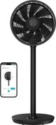 Wentylator Duux Duux Fan | Whisper Flex 2 | Stand Fan | Black | Diameter 34 cm | Number of speeds 30 | Oscillation | 2-21.5 W | Yes