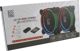LC-Power Ανεμιστήρες PC 120mm RGB 2-Pack με LED Strip, Controller & Τηλεχειριστήριο (LC-CF-RGB-COMBO)