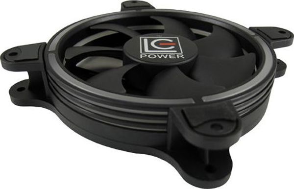 LC-Power Ανεμιστήρες PC 120mm RGB 2-Pack με LED Strip, Controller & Τηλεχειριστήριο (LC-CF-RGB-COMBO)