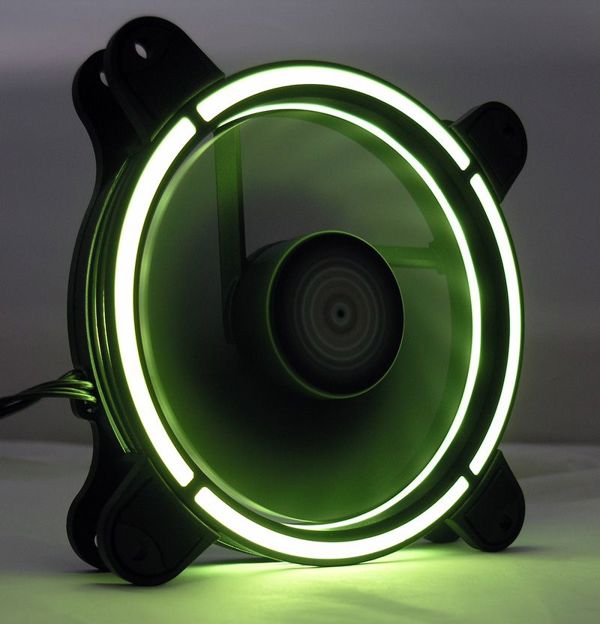 LC-Power Ανεμιστήρες PC 120mm RGB 2-Pack με LED Strip, Controller & Τηλεχειριστήριο (LC-CF-RGB-COMBO)
