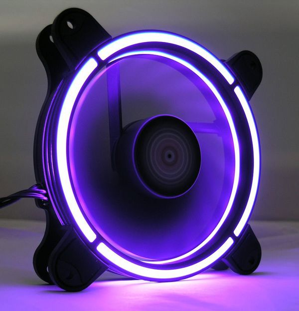 LC-Power Ανεμιστήρες PC 120mm RGB 2-Pack με LED Strip, Controller & Τηλεχειριστήριο (LC-CF-RGB-COMBO)