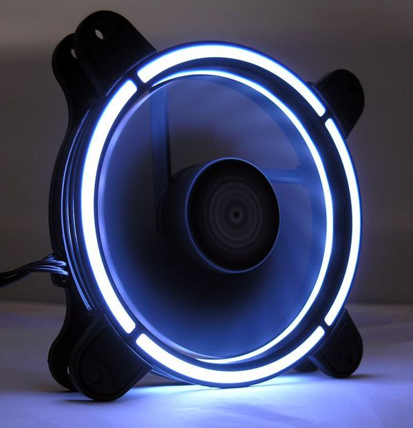 LC-Power Ανεμιστήρες PC 120mm RGB 2-Pack με LED Strip, Controller & Τηλεχειριστήριο (LC-CF-RGB-COMBO)