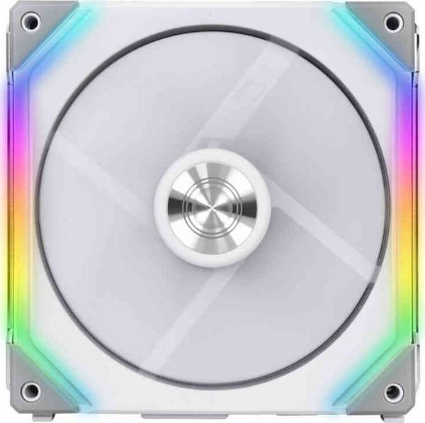 Lian Li UNI FAN SL140 Ανεμιστήρας PC 140mm PWM, 2-pack με Hub, Λευκό (UF-SL140-2W)