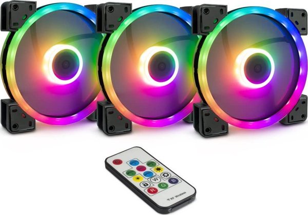 Ανεμιστήρας Argus RGB RS-14 3-pack + Hub + Pilot (88885536)