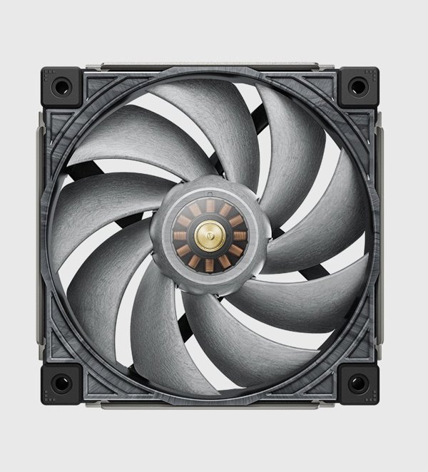 Wentylator SilentiumPC Sudokoo Mach120 PWM Wentylator - zestaw 3 sztuk, 120mm, czarny (R-MACH120-GYWPN3-GAS)