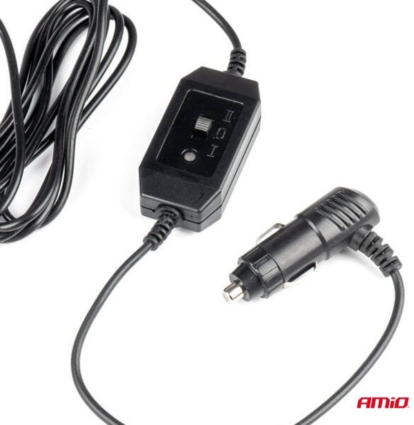 Ανεμιστήρας Αυτοκινήτου με Βεντούζα 12V AMIO-03010