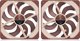 Noctua NF-A14x25 G2 PWM SX2-PP Ανεμιστήρας PC 140mm, 2-Pack, Καφέ