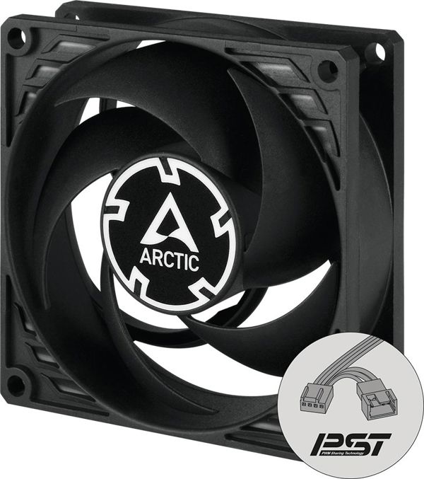 Arctic Ανεμιστήρας PC P8 PWM PST CO 80mm για Ψύξη Υψηλής Στατικής Πίεσης (ACFAN00151A)