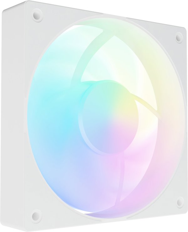 Fury SAI S12 Ανεμιστήρας PC 120mm ARGB PWM Λευκός (NGF-2411)