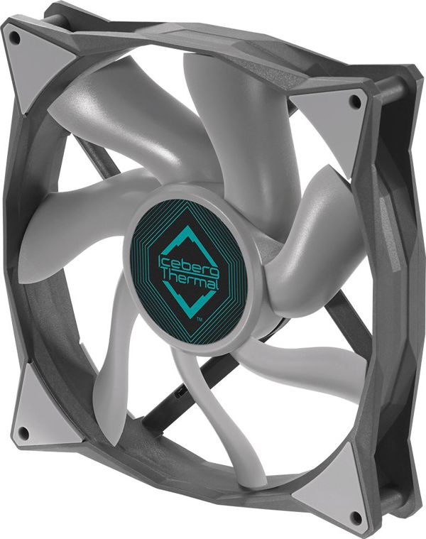Wentylator Iceberg IceGALE 140 mm Szary (ICEGALE14-B0A)