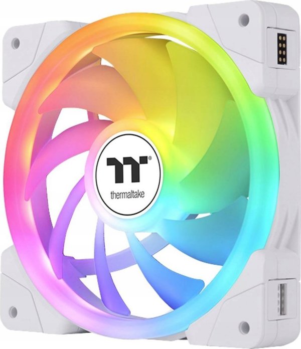 Wentylator Thermaltake SWAFAN EX12 ARGB Bialy 3-pack (CL-F169-PL12SW-A)