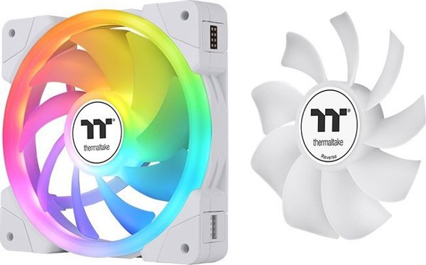 Wentylator Thermaltake SWAFAN EX12 ARGB Bialy 3-pack (CL-F169-PL12SW-A)