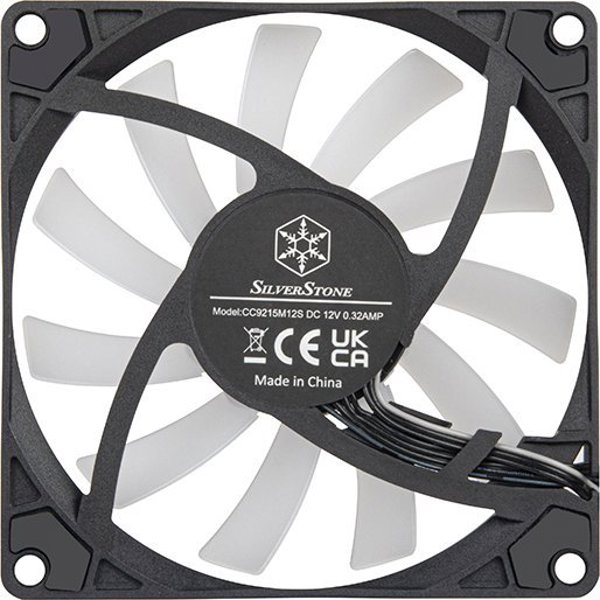 Wentylator SilverStone Air Slimmer 90 ARGB (SST-AS90B-ARGB)