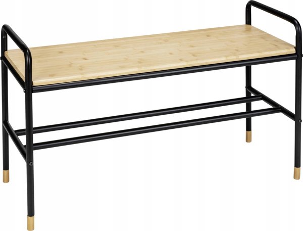 Wenko Ντουλάπι παπουτσιών με μπαμπού ράφι, 80 x 50 x 33,5 cm, Loft, WENKO