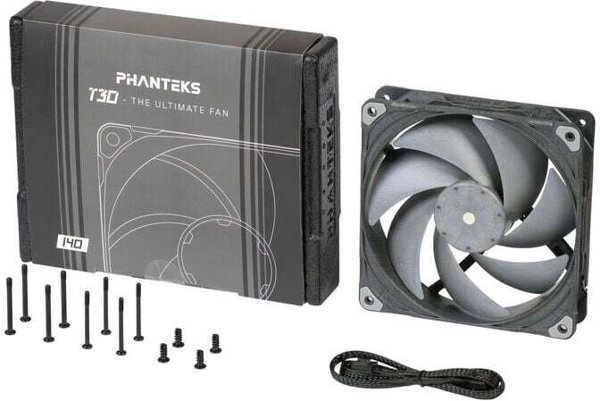 Wentylator Phanteks PHANTEKS T30 PWM 140mm wentylator - czarny