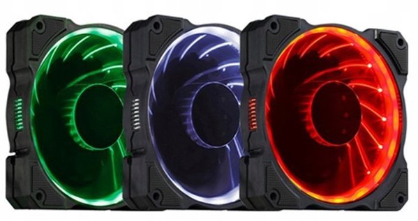 Wentylator EuroCase EUROCASE wentylator RGB 120mm (Ring Led)