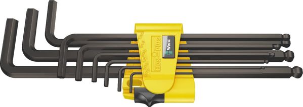 Wera Wera 950/9 Hex-Plus Imperial 1 - L-key set, imperial, BlackLaser