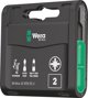 Wera Bit-Box 20 BTH PZ 2 Σετ Μύτες Κατσαβιδιού 20 Τεμαχίων, Εξαγωνικό Στέλεχος 1/4"